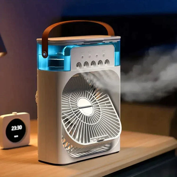 Ventilador e Umidificador Refrigerado 2 em 1 - BrisaMax™